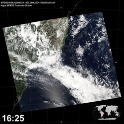 Level 1B Image at: 1625 UTC