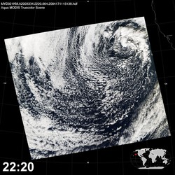 Level 1B Image at: 2220 UTC