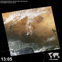 Level 1B Image at: 1305 UTC