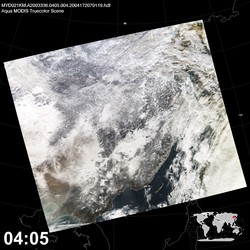 Level 1B Image at: 0405 UTC