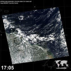 Level 1B Image at: 1705 UTC