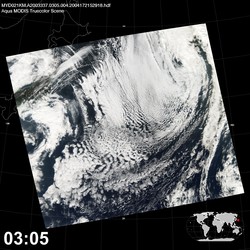 Level 1B Image at: 0305 UTC