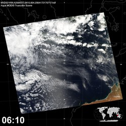 Level 1B Image at: 0610 UTC