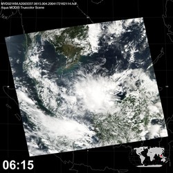 Level 1B Image at: 0615 UTC