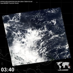 Level 1B Image at: 0340 UTC