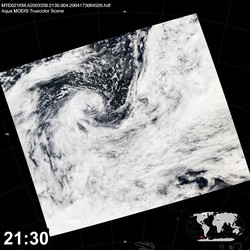 Level 1B Image at: 2130 UTC