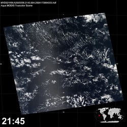 Level 1B Image at: 2145 UTC