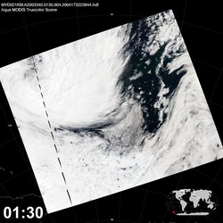 Level 1B Image at: 0130 UTC