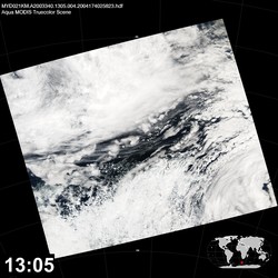 Level 1B Image at: 1305 UTC