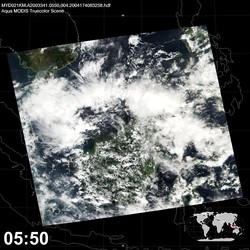 Level 1B Image at: 0550 UTC