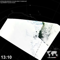 Level 1B Image at: 1310 UTC