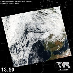 Level 1B Image at: 1350 UTC