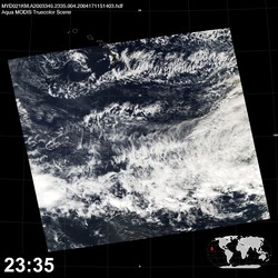 Level 1B Image at: 2335 UTC