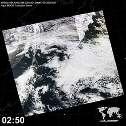 Level 1B Image at: 0250 UTC