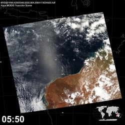 Level 1B Image at: 0550 UTC