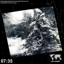 Level 1B Image at: 0735 UTC