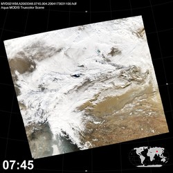 Level 1B Image at: 0745 UTC