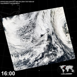 Level 1B Image at: 1600 UTC