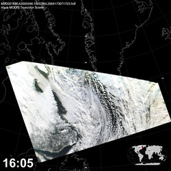 Level 1B Image at: 1605 UTC