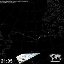 Level 1B Image at: 2105 UTC