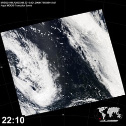 Level 1B Image at: 2210 UTC