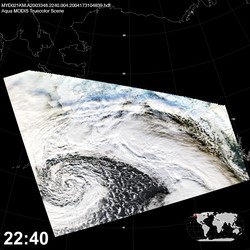 Level 1B Image at: 2240 UTC