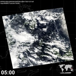 Level 1B Image at: 0500 UTC