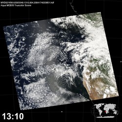 Level 1B Image at: 1310 UTC