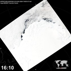 Level 1B Image at: 1610 UTC