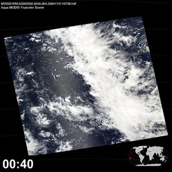 Level 1B Image at: 0040 UTC