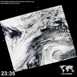 Level 1B Image at: 2335 UTC