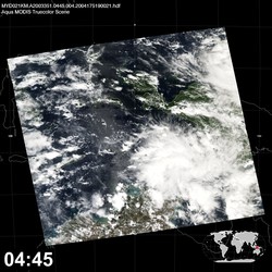 Level 1B Image at: 0445 UTC