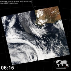 Level 1B Image at: 0615 UTC