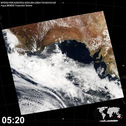 Level 1B Image at: 0520 UTC