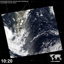 Level 1B Image at: 1020 UTC