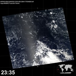 Level 1B Image at: 2335 UTC