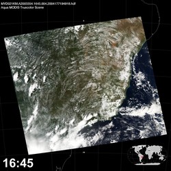 Level 1B Image at: 1645 UTC