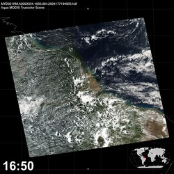 Level 1B Image at: 1650 UTC