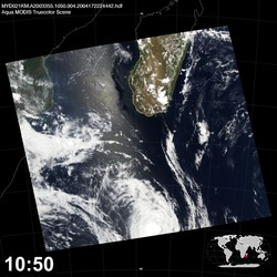 Level 1B Image at: 1050 UTC