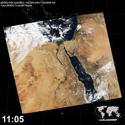 Level 1B Image at: 1105 UTC