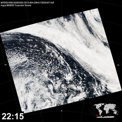 Level 1B Image at: 2215 UTC