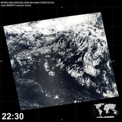 Level 1B Image at: 2230 UTC