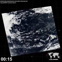 Level 1B Image at: 0015 UTC