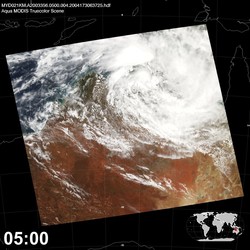 Level 1B Image at: 0500 UTC