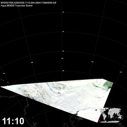 Level 1B Image at: 1110 UTC