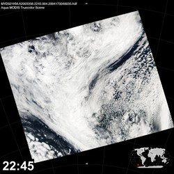 Level 1B Image at: 2245 UTC