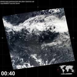 Level 1B Image at: 0040 UTC