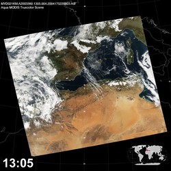 Level 1B Image at: 1305 UTC