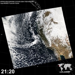 Level 1B Image at: 2120 UTC