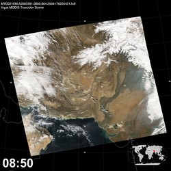 Level 1B Image at: 0850 UTC